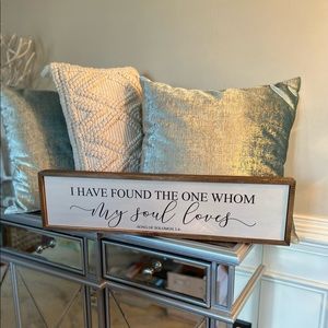 Rustic Farmhouse Wooden Sign